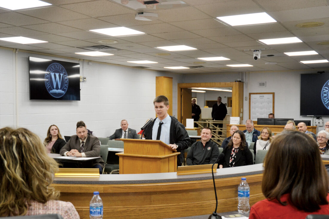 Music teacher’s Rose Parade journey reverberates at Wood County BOE meeting